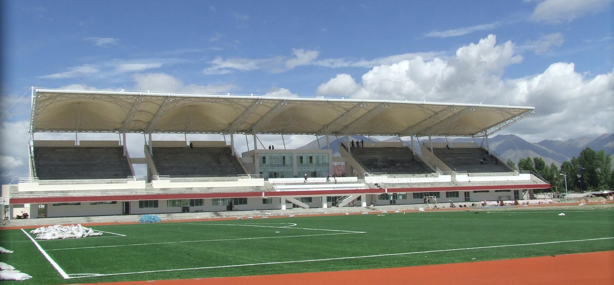 四川膜结构体育馆-3
