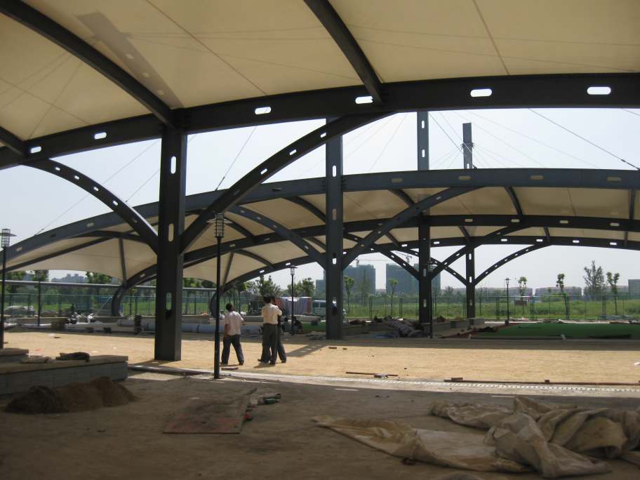 室外篮球场护栏-2