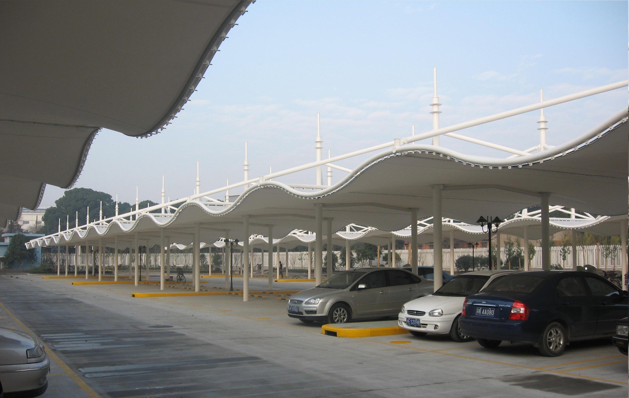 操场看台膜结构多少钱-3