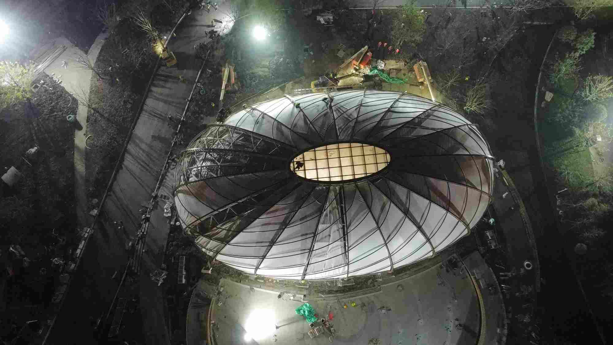 定做伸缩棚厂家-1