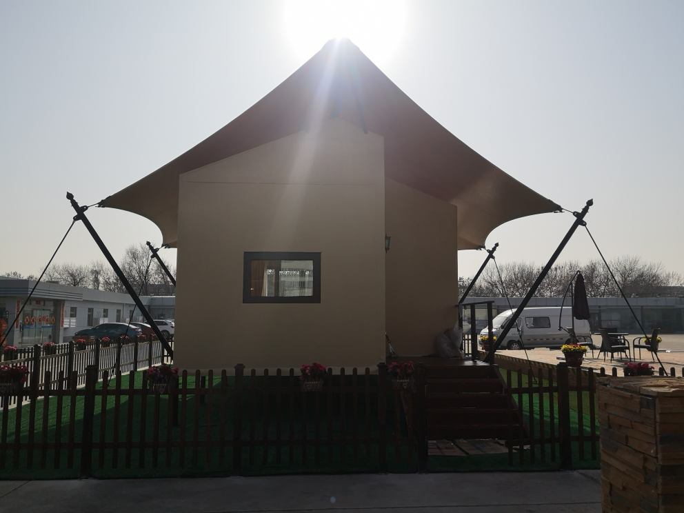 收费站膜结构景观棚-2